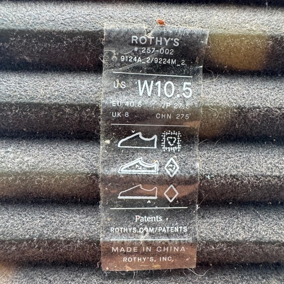 Rothy's Women's Buckle Sandal Slides Size 10.5 US Neutral Tan‎ Brown - Picture 6 of 6